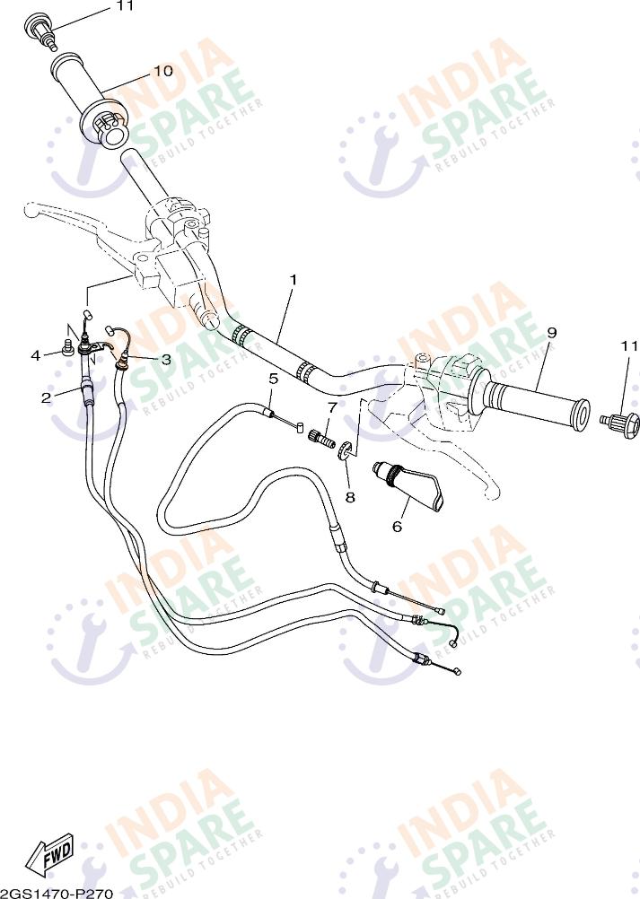STEERING HANDLE & CABLE